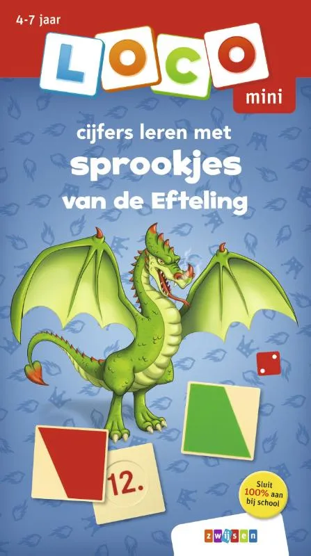 Loco mini cijfers leren met sprookjes van de Efteling | 9789048758395 Loco mini cijfers leren met sprookjes van de Efteling