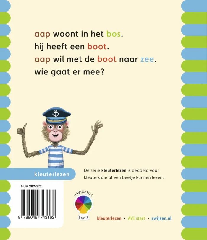 met aap naar zee - Afbeelding 2