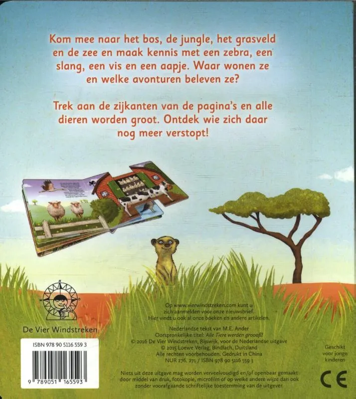 Alle dieren worden groot! | 9789051165593 Alle dieren worden groot! - Afbeelding 2