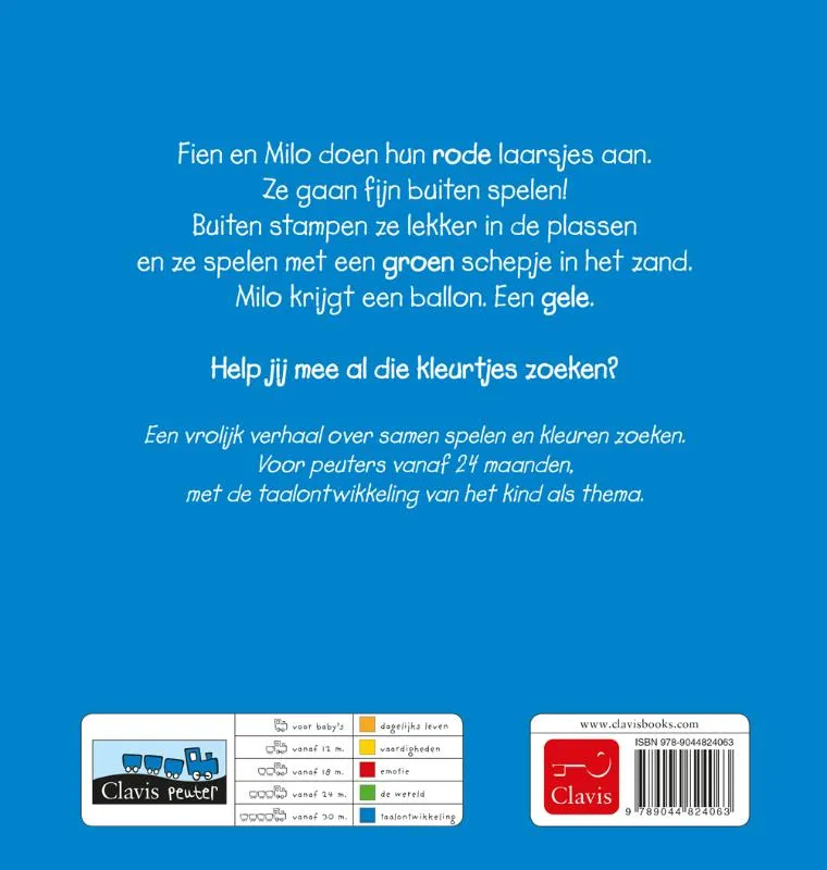 Kleurtjes zoeken met Fien en Milo | 9789044824063 Kleurtjes zoeken met Fien en Milo - Afbeelding 2