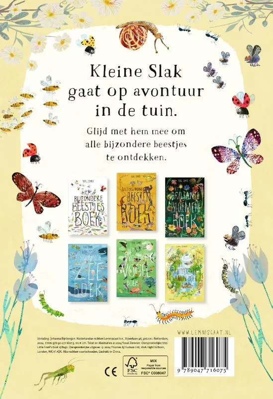 Het beestjesboek van Kleine Slak | 9789047716075 Het beestjesboek van Kleine Slak - Afbeelding 2