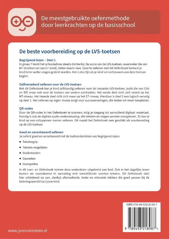 Begrijpend lezen voor de LVS-toetsen - Deel 2 - Groep 7 | 9789493218987 Begrijpend lezen voor de LVS-toetsen - Deel 2 - Groep 7 - Afbeelding 2