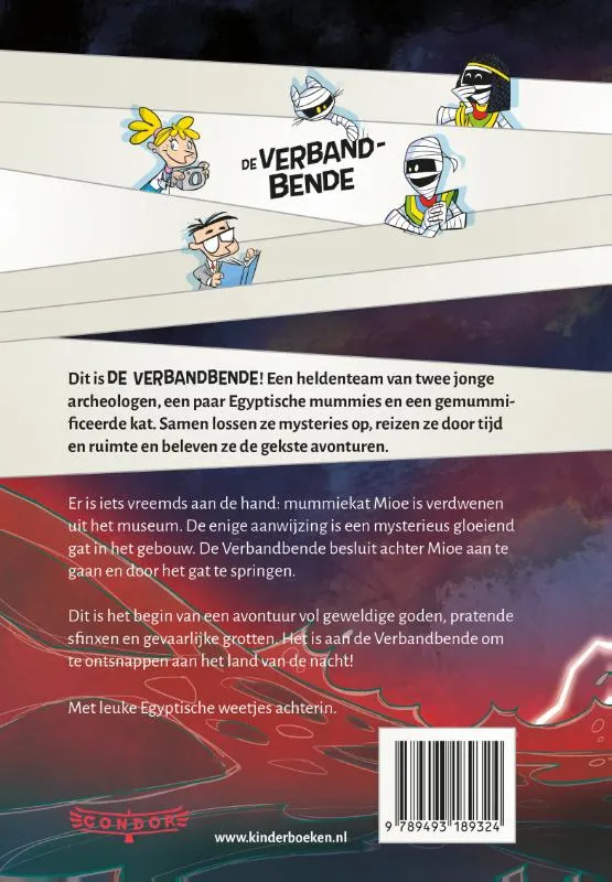 De verbandbende in het land van de nacht | 9789493189324 De verbandbende in het land van de nacht - Afbeelding 2