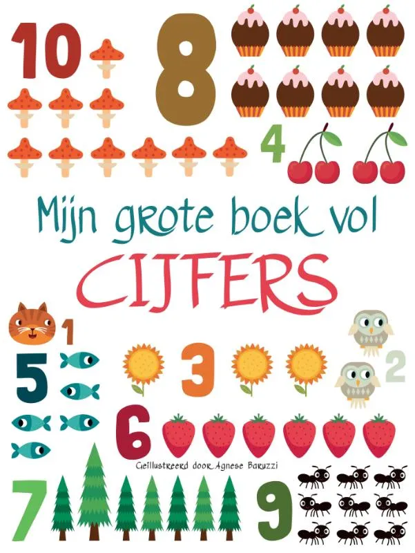 Mijn grote boek vol cijfers | 9789036644969 Mijn grote boek vol cijfers