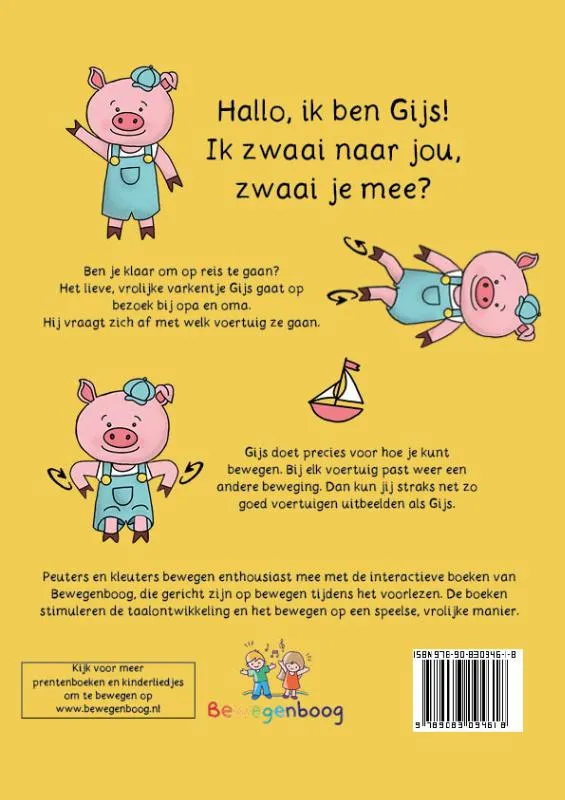 Gijs gaat op reis | 9789083094618 Gijs gaat op reis - Afbeelding 2