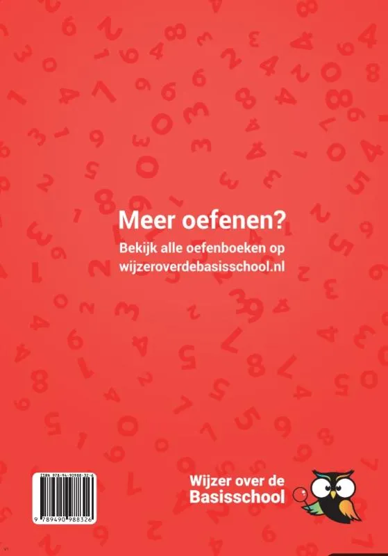 Oefenboek rekenen | 9789490988326 Oefenboek rekenen - Afbeelding 2