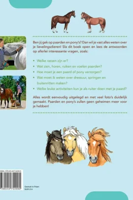 Het grote boek over paarden en pony's | 9789044754995 Het grote boek over paarden en pony's | 9789044754995