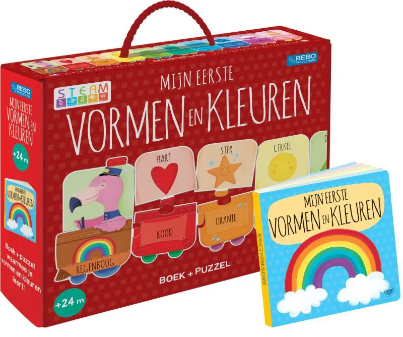Mijn eerste vormen en kleuren | 9789036644488 Mijn eerste vormen en kleuren