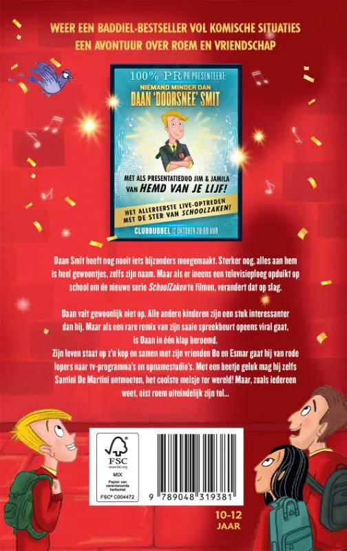 De jongen die ineens beroemd was | 9789048319381 De jongen die ineens beroemd was - Afbeelding 2