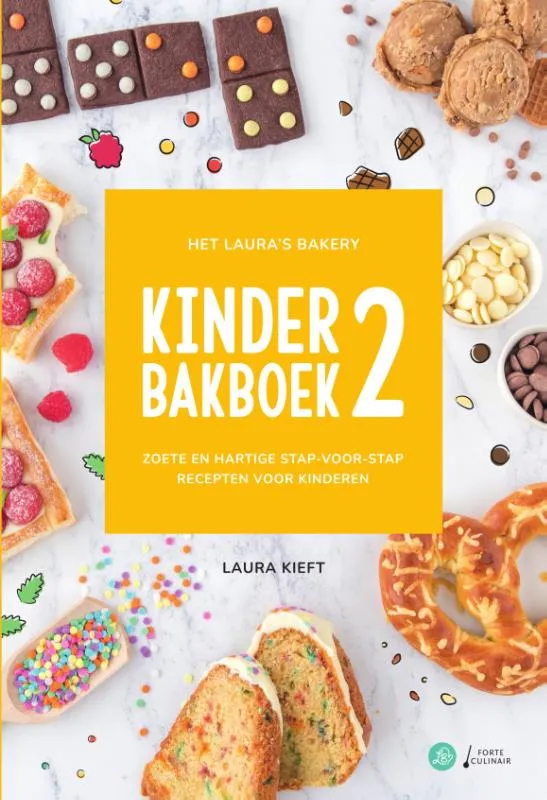 Het Laura's Bakery Kinderbakboek | 9789000379668 Het Laura's Bakery Kinderbakboek