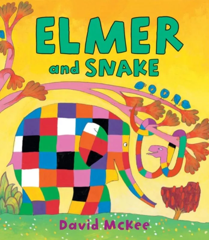 Elmer and Snake | 9781842709375 Elmer and Snake