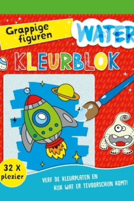 Waterkleurblok Grappige figuren