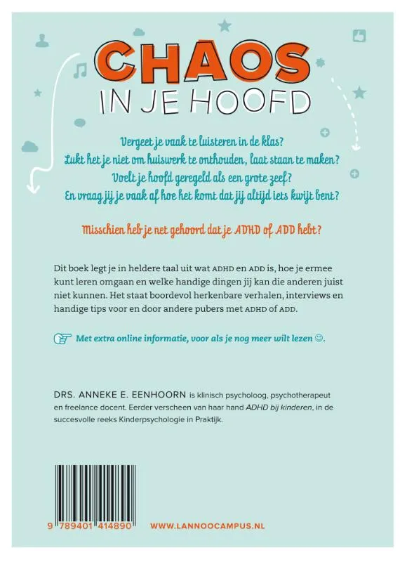 Chaos in je hoofd | 9789401414890 Chaos in je hoofd - Afbeelding 2