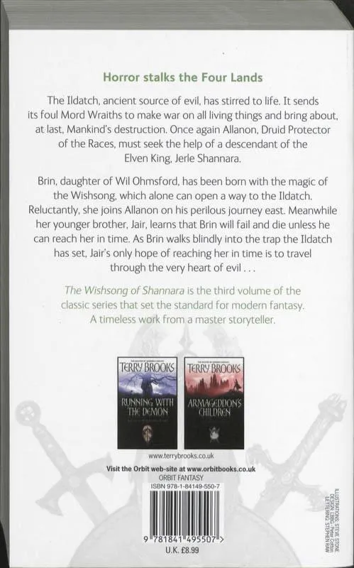 The Wishsong Of Shannara | 9781841495507 The Wishsong Of Shannara - Afbeelding 2