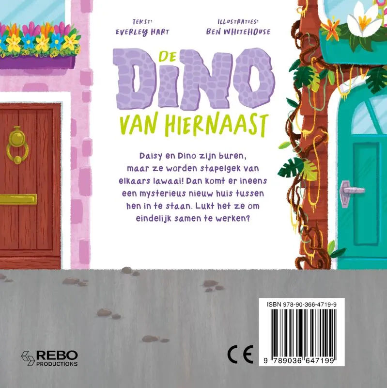 De dino van hiernaast | 9789036647199 De dino van hiernaast - Afbeelding 2
