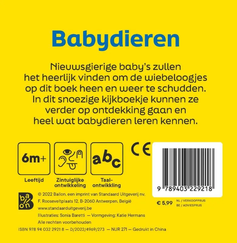 Babydieren | 9789403229218 Babydieren - Afbeelding 2
