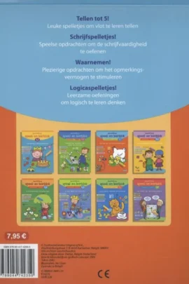 Alternative view of Reuzeleuk speel- en leerblok Tel- en schrijfoefeningen (4-5 j.)