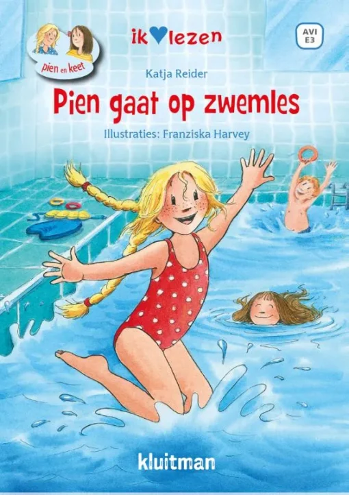 Pien gaat op zwemles |
