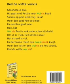 Red de witte walvis! | 9789085924562 Red de witte walvis! - Afbeelding 2