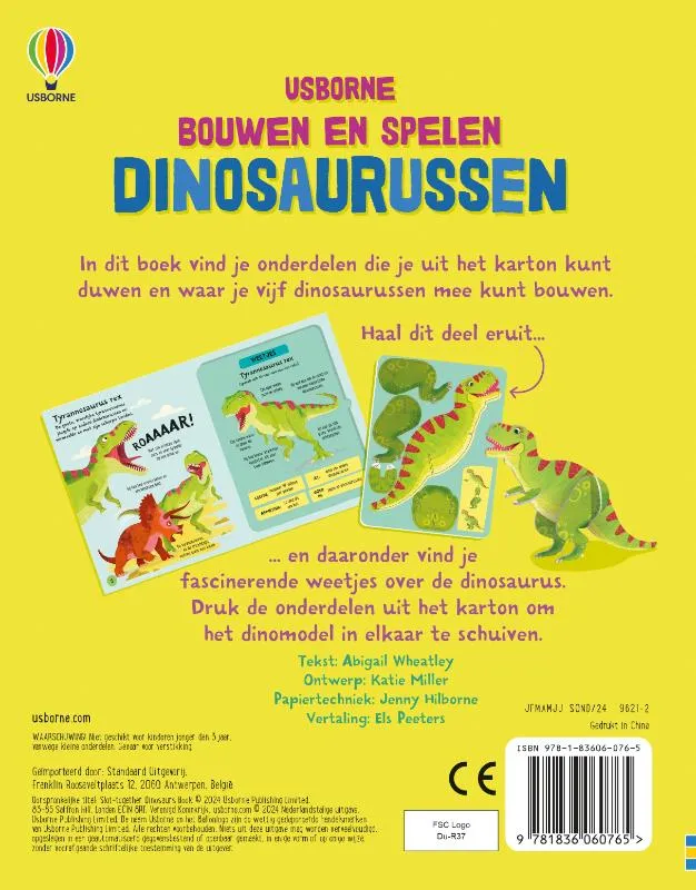 Dinosaurussen | 9781836060062 Dinosaurussen - Afbeelding 2