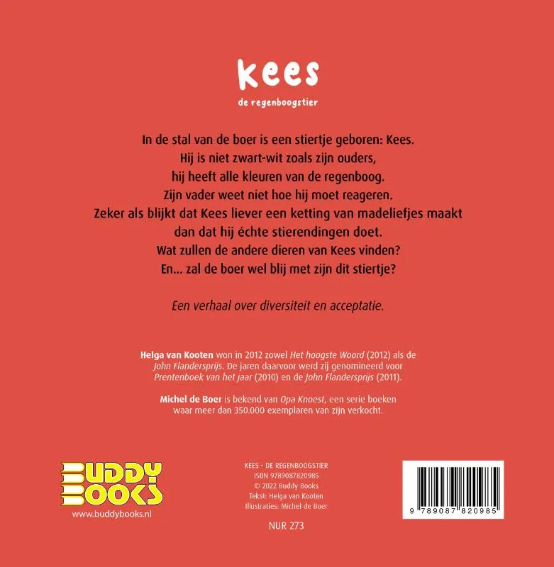 Kees de regenboogstier | 9789087820985 Kees de regenboogstier - Afbeelding 2