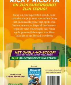 Alternative view of Ricky Ricotta's Superrobot en de Videovogels