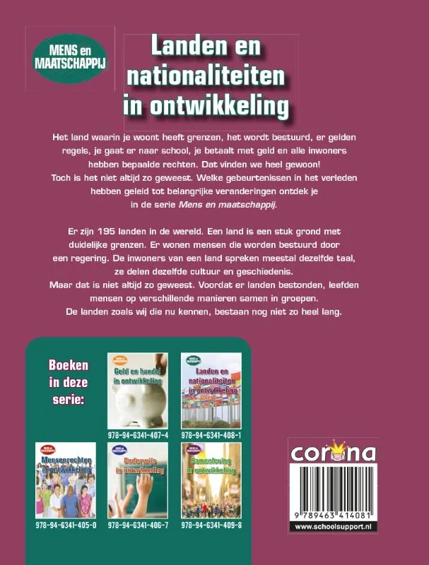 Landen en nationaliteiten in ontwikkeling | 9789463414081 Landen en nationaliteiten in ontwikkeling - Afbeelding 2