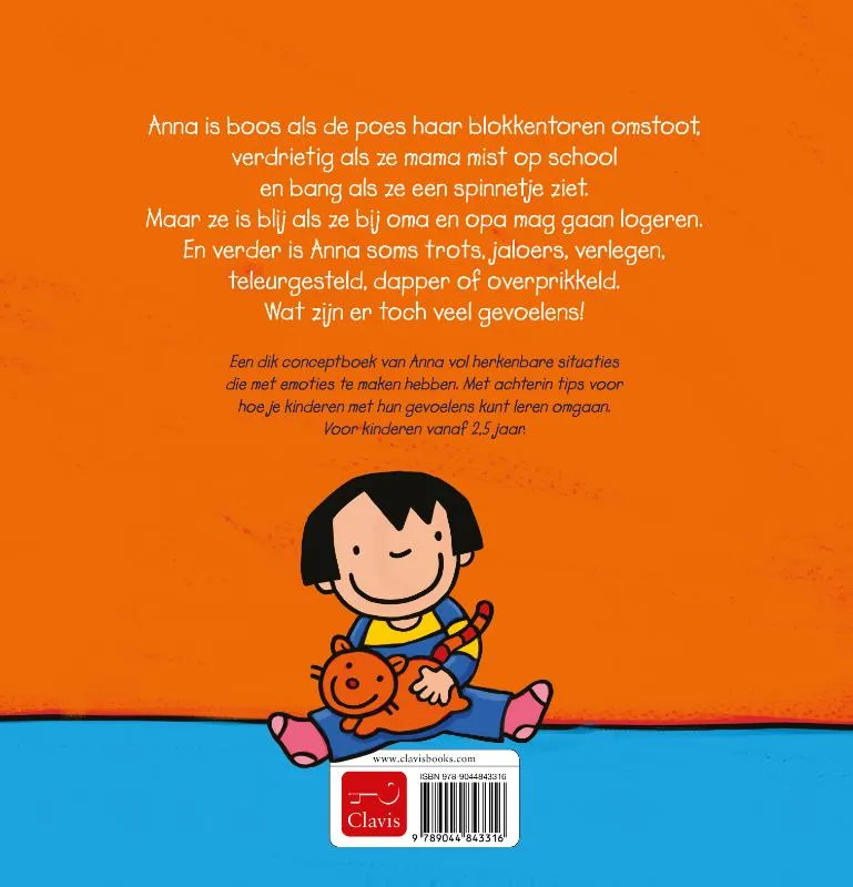 Anna's grote emotieboek | 9789044843316 Anna's grote emotieboek - Afbeelding 2