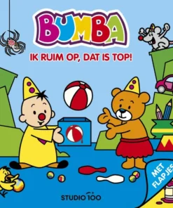 Kartonboek met flapjes - Ik ruim op, dat is top!