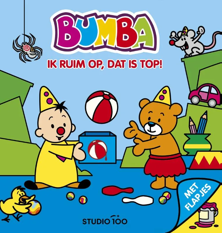 Kartonboek met flapjes - Ik ruim op, dat is top! | 9789462778115 Kartonboek met flapjes - Ik ruim op, dat is top!