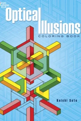 Optical Illusions Coloring Book