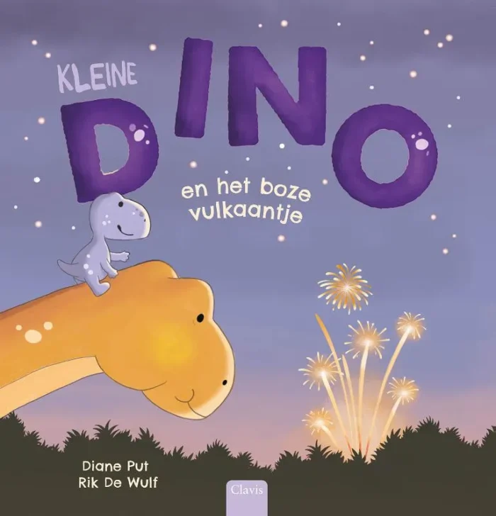 Kleine Dino en het boze vulkaantje