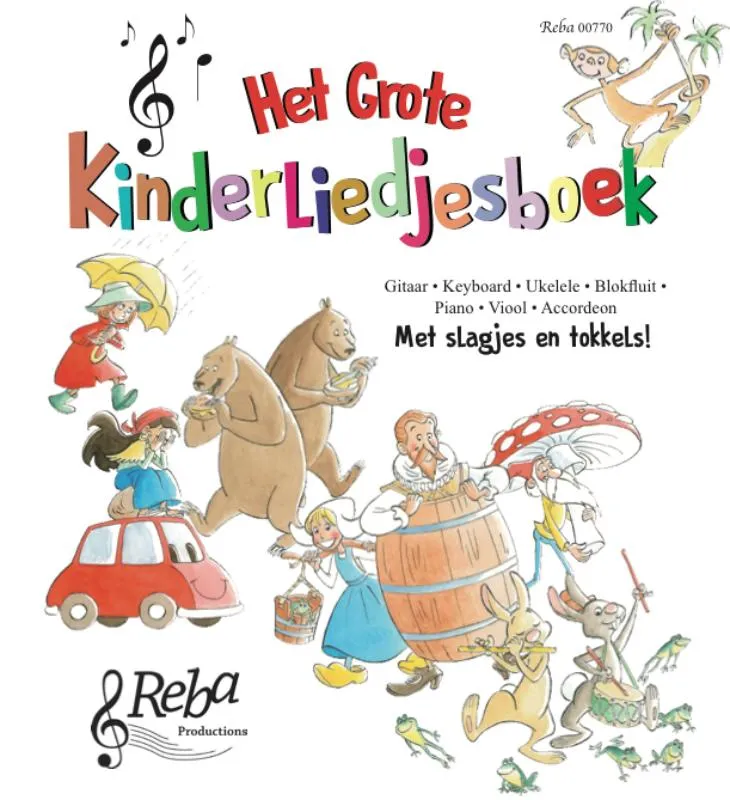 Het grote kinderliedjesboek | 9789069114316 Het grote kinderliedjesboek