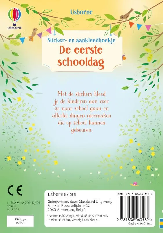De eerste schooldag | 9781836063582 De eerste schooldag - Afbeelding 2