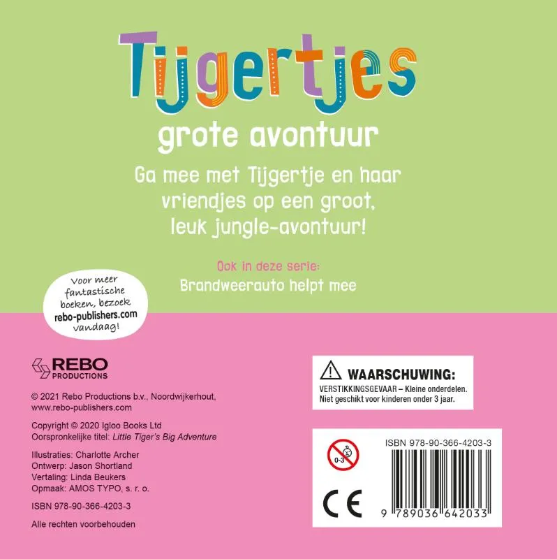 Tijgertjes grote avontuur | 9789036642033 Tijgertjes grote avontuur - Afbeelding 2
