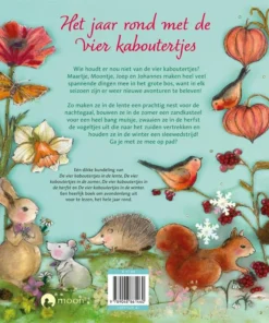 Het jaar rond met de vier kaboutertjes | 9789048861460 Het jaar rond met de vier kaboutertjes - Afbeelding 2