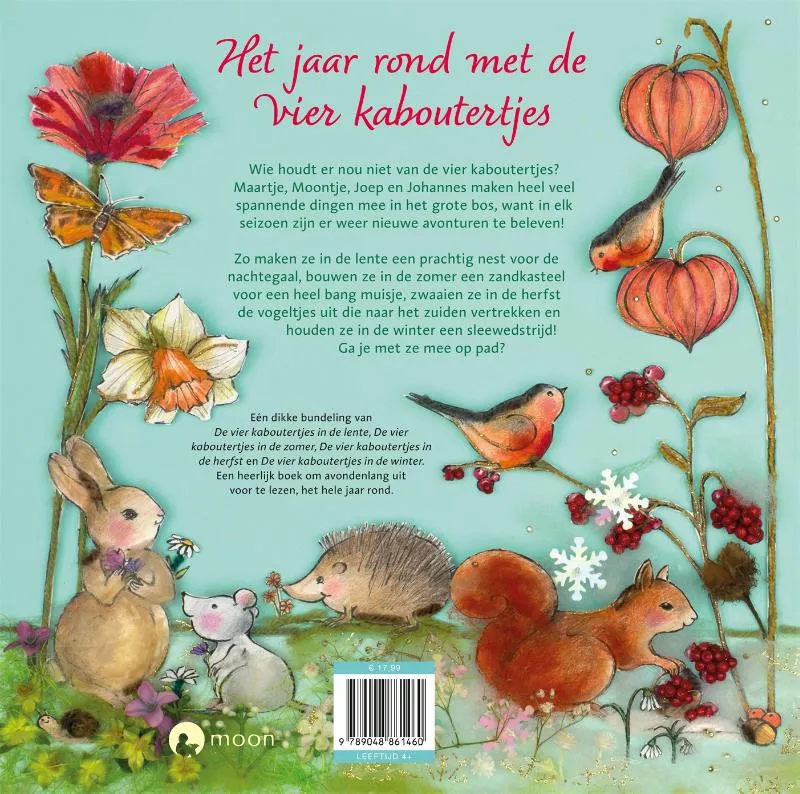 Het jaar rond met de vier kaboutertjes | 9789048861460 Het jaar rond met de vier kaboutertjes - Afbeelding 2
