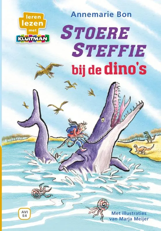 Stoere Steffie bij de dino's | 9789020677737 Stoere Steffie bij de dino's