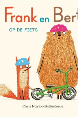Frank en Bert op de fiets