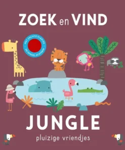 Zoek en vind Jungle - pluizige vriendjes