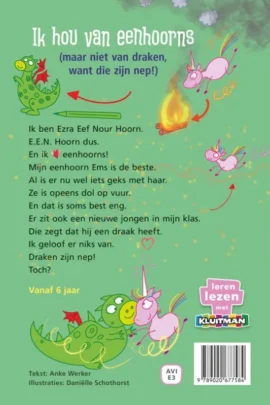 Alternative view of Ik hou van eenhoorns (maar niet van draken, want die zijn nep!)