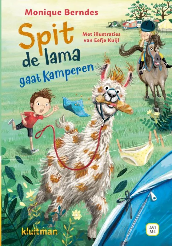 Spit de lama gaat kamperen | 9789020677348 Spit de lama gaat kamperen