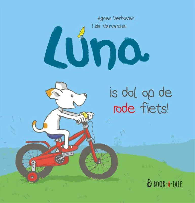Luna is dol op de rode fiets | 9789493268142 Luna is dol op de rode fiets