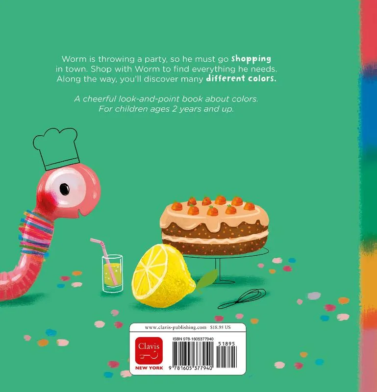 The World of Worm. Colors | 9781605377940 The World of Worm. Colors - Afbeelding 2