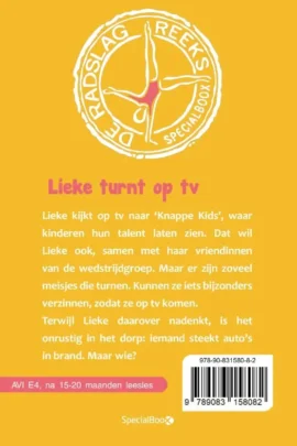 Alternative view of Lieke turnt voor tv