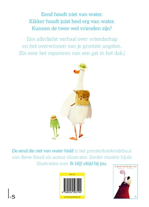 De eend die niet van water hield | 9789024593194 De eend die niet van water hield - Afbeelding 2