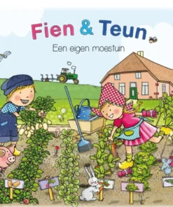 Fien & Teun een eigen moestuin