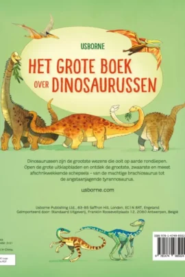 Alternative view of Het grote boek over dinosaurussen