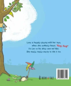 Luna really likes the red bike! | 9789493268159 Luna really likes the red bike! - Afbeelding 2