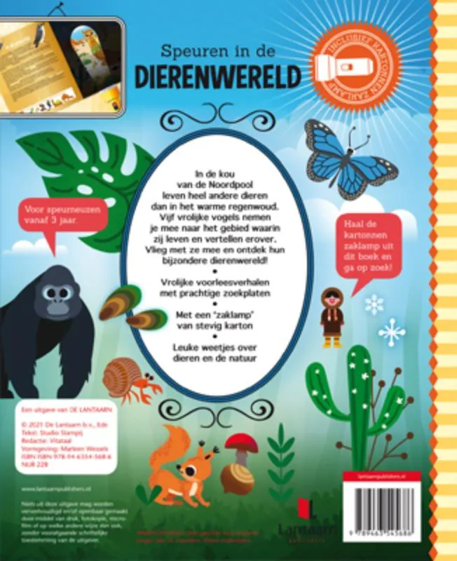 Speuren in de dierenwereld | 9789463545686 Speuren in de dierenwereld - Afbeelding 2